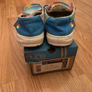 Hey Dude Wendy Youth Dreamer Kids Shoes - Blue